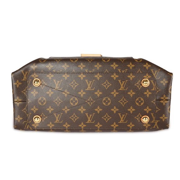 Louis Vuitton Monogram Canvas & Aurore Leather Olympe MM - Picture 4 of 8